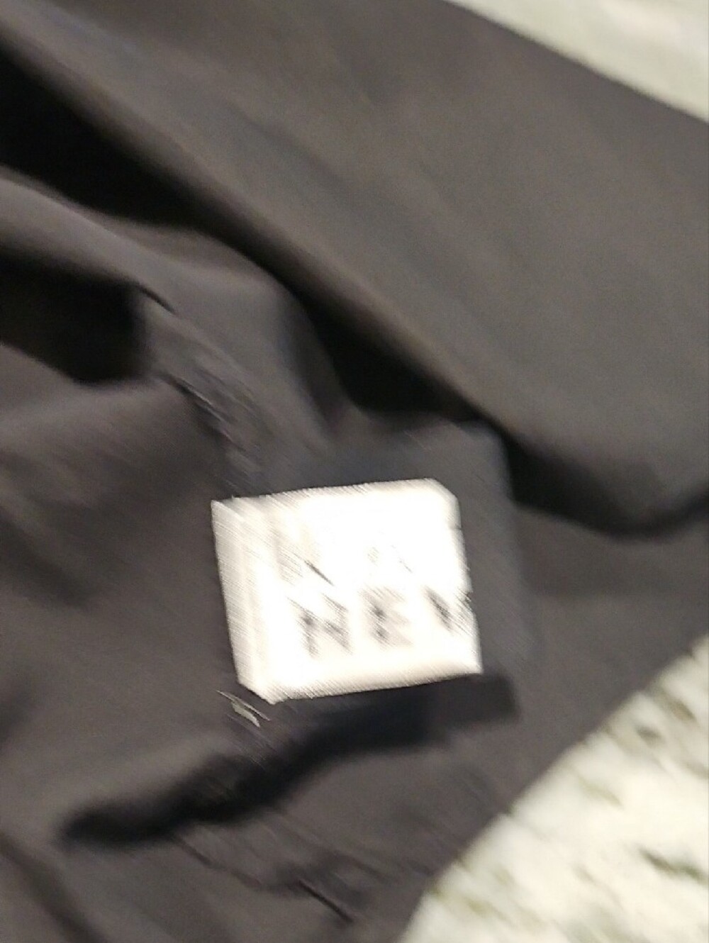Black Off-Shoulder Ruffle Button Front Top - Picture 7 of 7